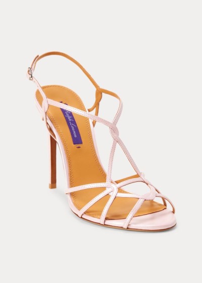 Women's Ralph Lauren Bladine Lambskin Sandals | 534109TPQ